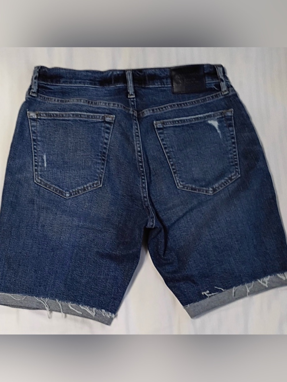 Abercrombie & Fitch women’s Dark Blue Denim Cutoff Shorts